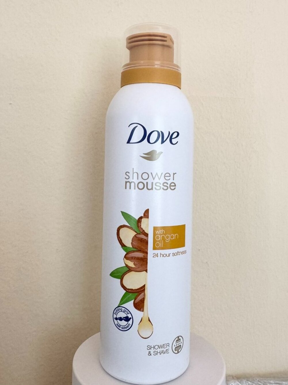 Dove Shower Mousse with Argan Oil